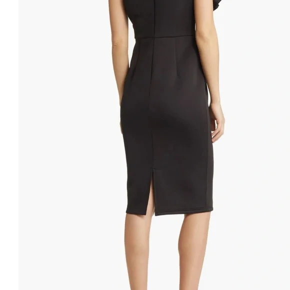 Nikki Lund Elegant Black One-Shoulder Dress - Picture 16 of 16